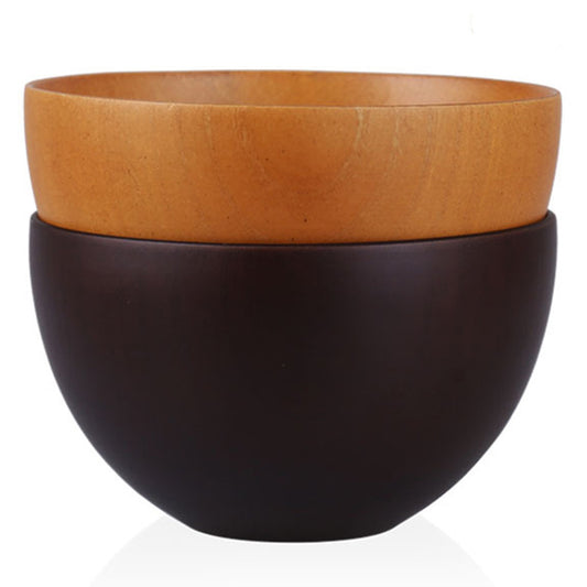 Wooden Bowl for Miso Soup and Monk's Bowl