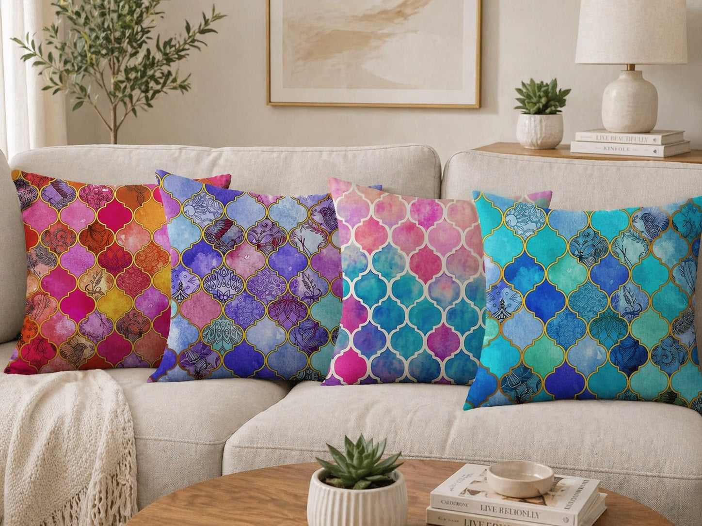 Kuddfodral Textura Lina 45x45