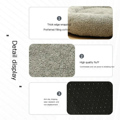 Factory Wholesale Warm Cat Bed Dog Nest Soft Cushion