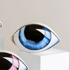 Skulptur Oculus Keramik