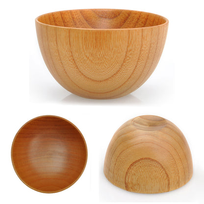Wooden Bowl for Miso Soup and Monk's Bowl