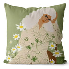 Kuddfodral Atelier Print Bomull/linne
