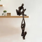 Skulptur Élan D’Amour Brun
