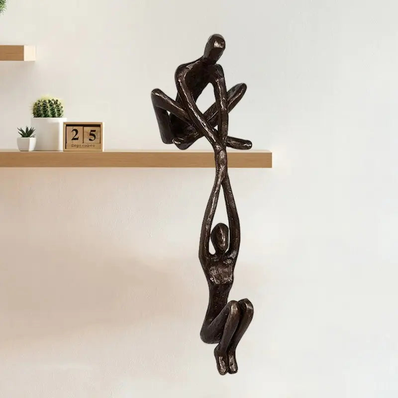 Skulptur Élan D’Amour Brun