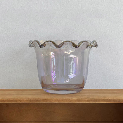 Lovely Lace Glass Bowl for Salad, Fruit, and Snacks