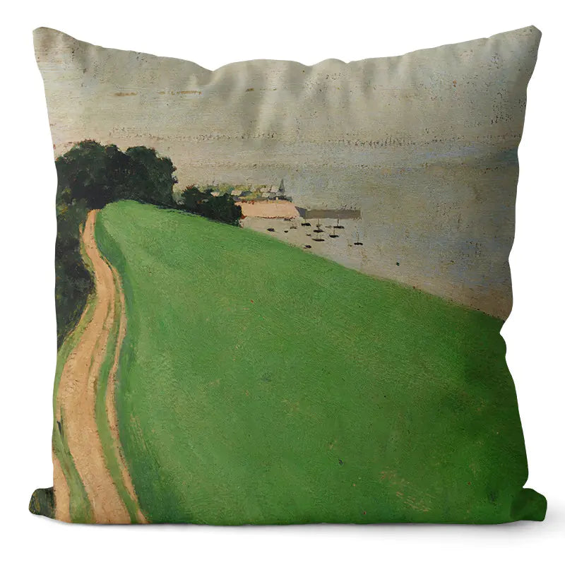 Home Art Oil Painting Pillow Cover Decor