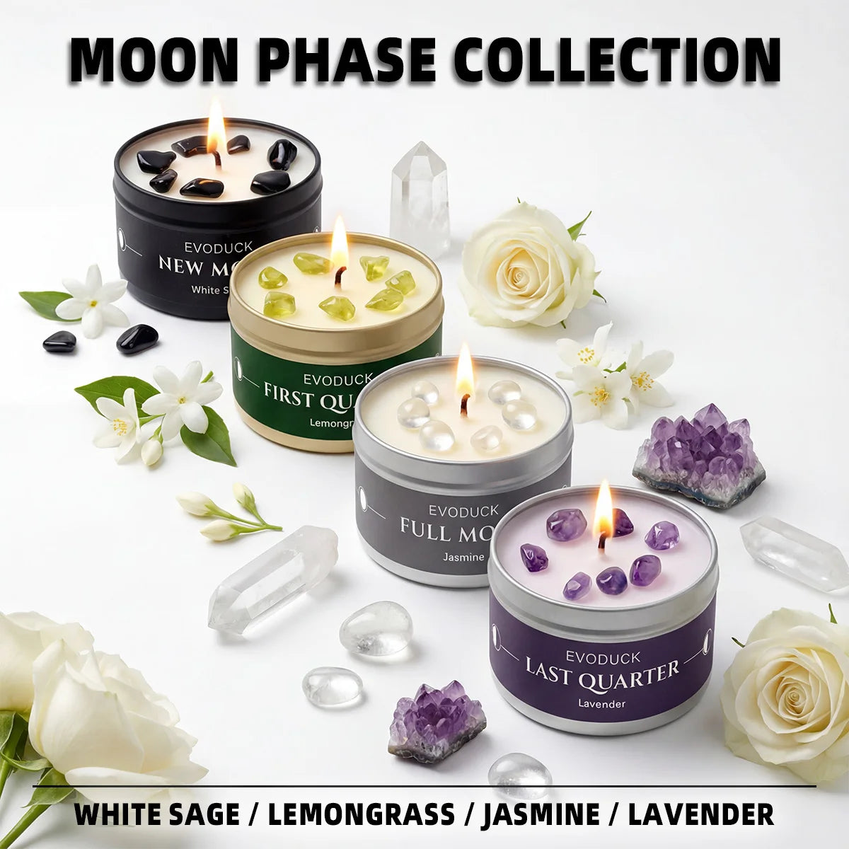 Doftljus Luna Lavanda