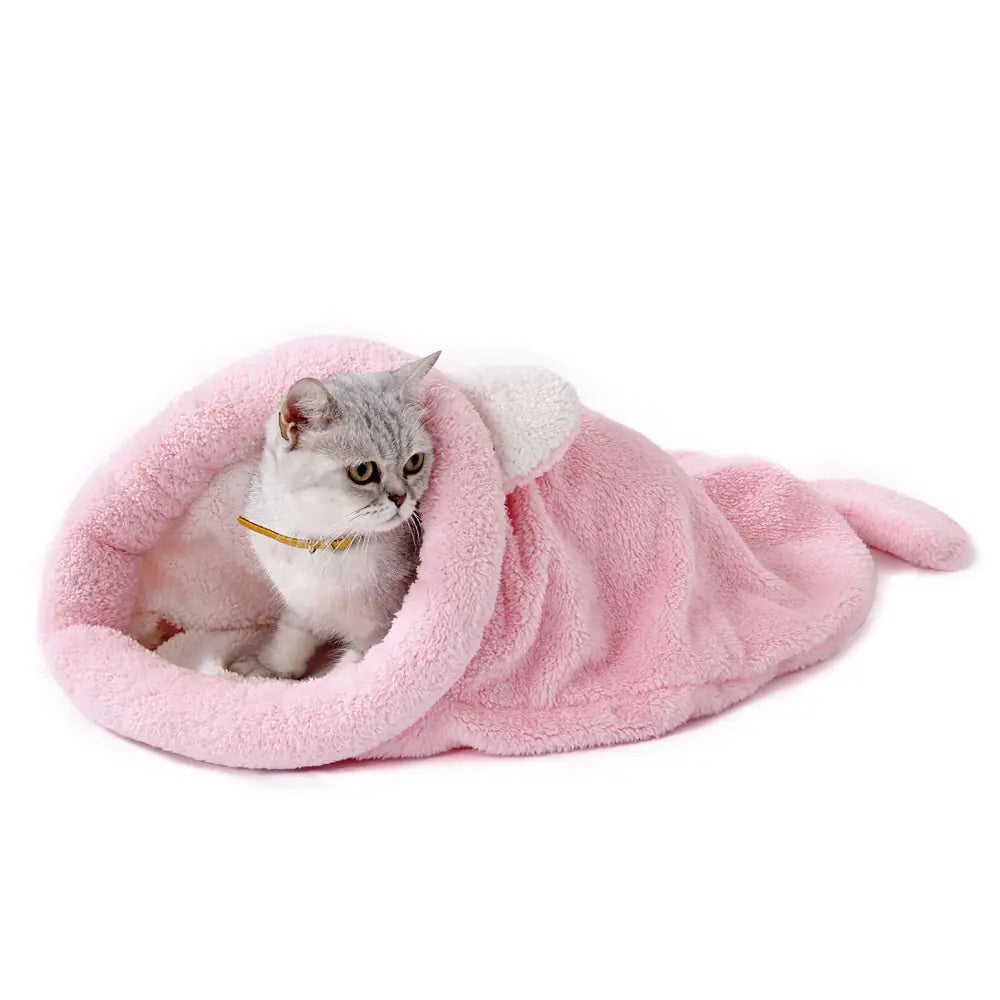 Pet Dog and Cat Bed, Cotton Nest for All Seasons