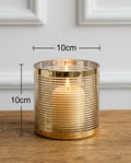 Ljusstake Aurum Linea Glas
