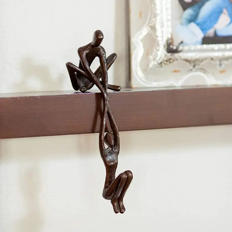 Skulptur Élan D’Amour Brun