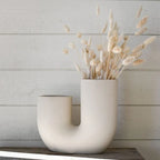 Nordic Ceramic Vase for Home Decoration, Simple Flower Pot, Living Room, Interior, Office, Desktop, Table Decor, Accessories