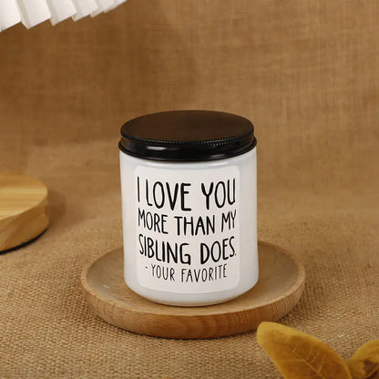 Custom Lavender Scented Soy Candle in Glass Cup