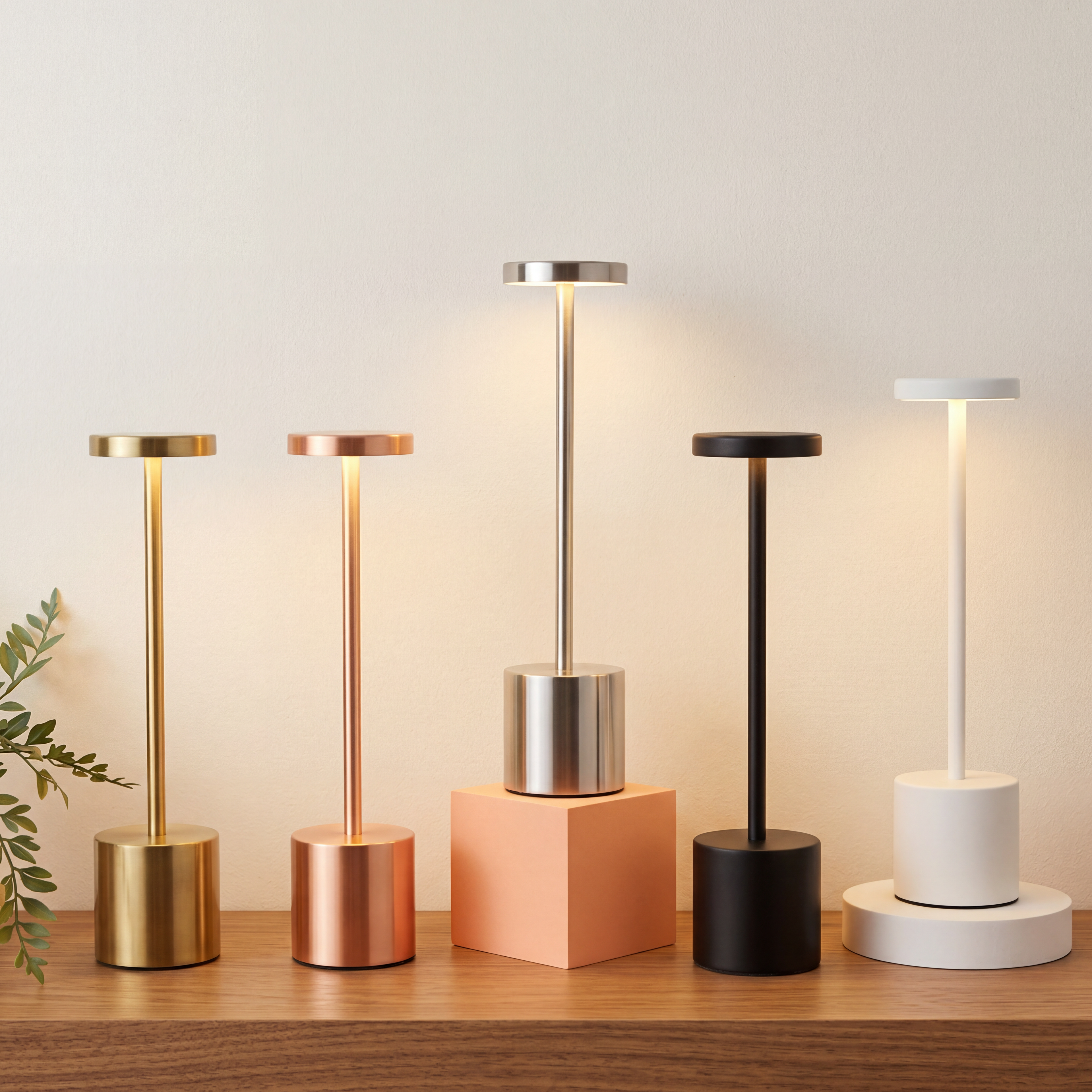 Bordslampa Lumina Porta Rostfritt Stål