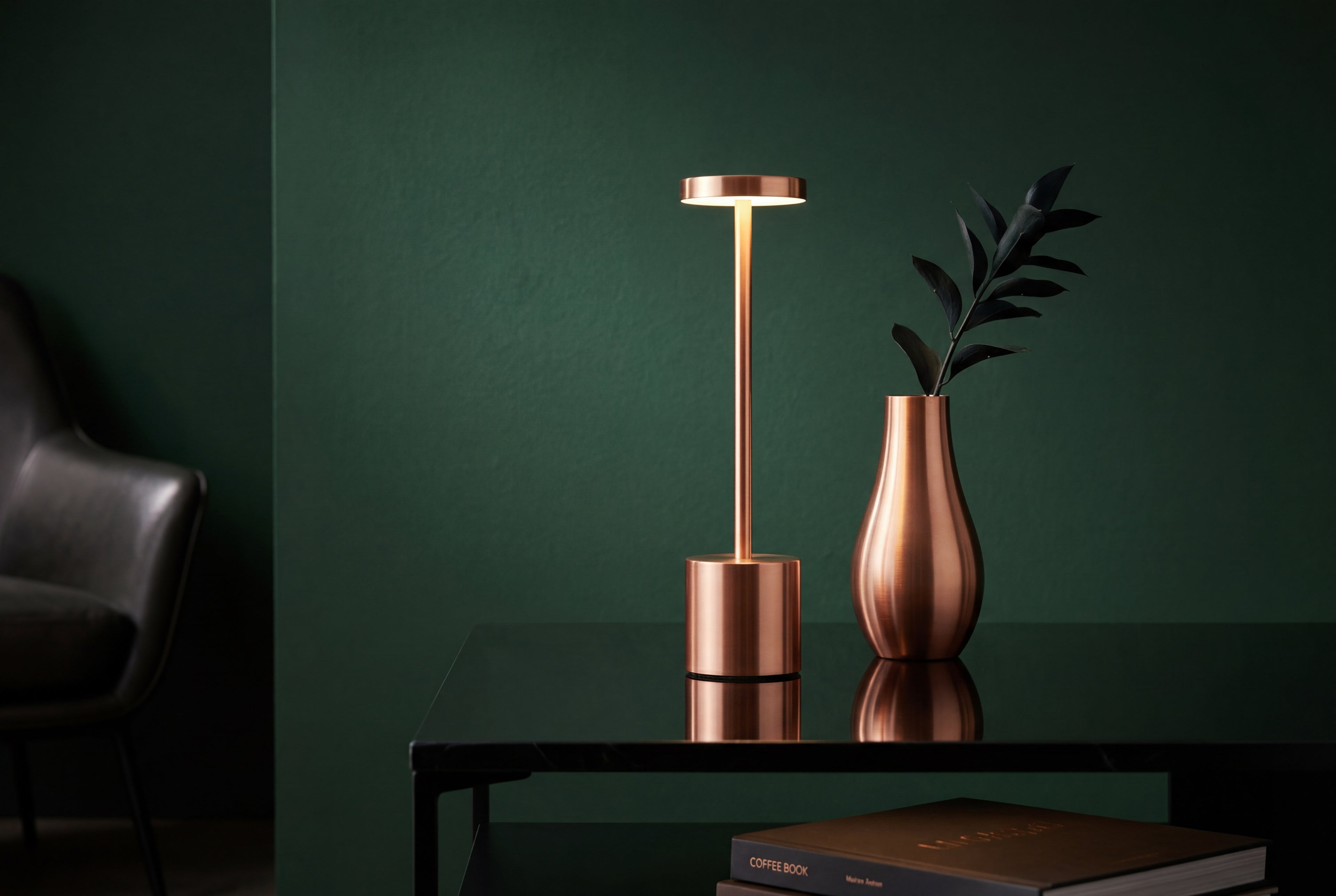 Bordslampa Lumina Porta Rostfritt Stål