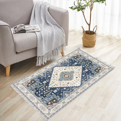 Nordic Blue Woven Rug (NORDICUM BLUE)