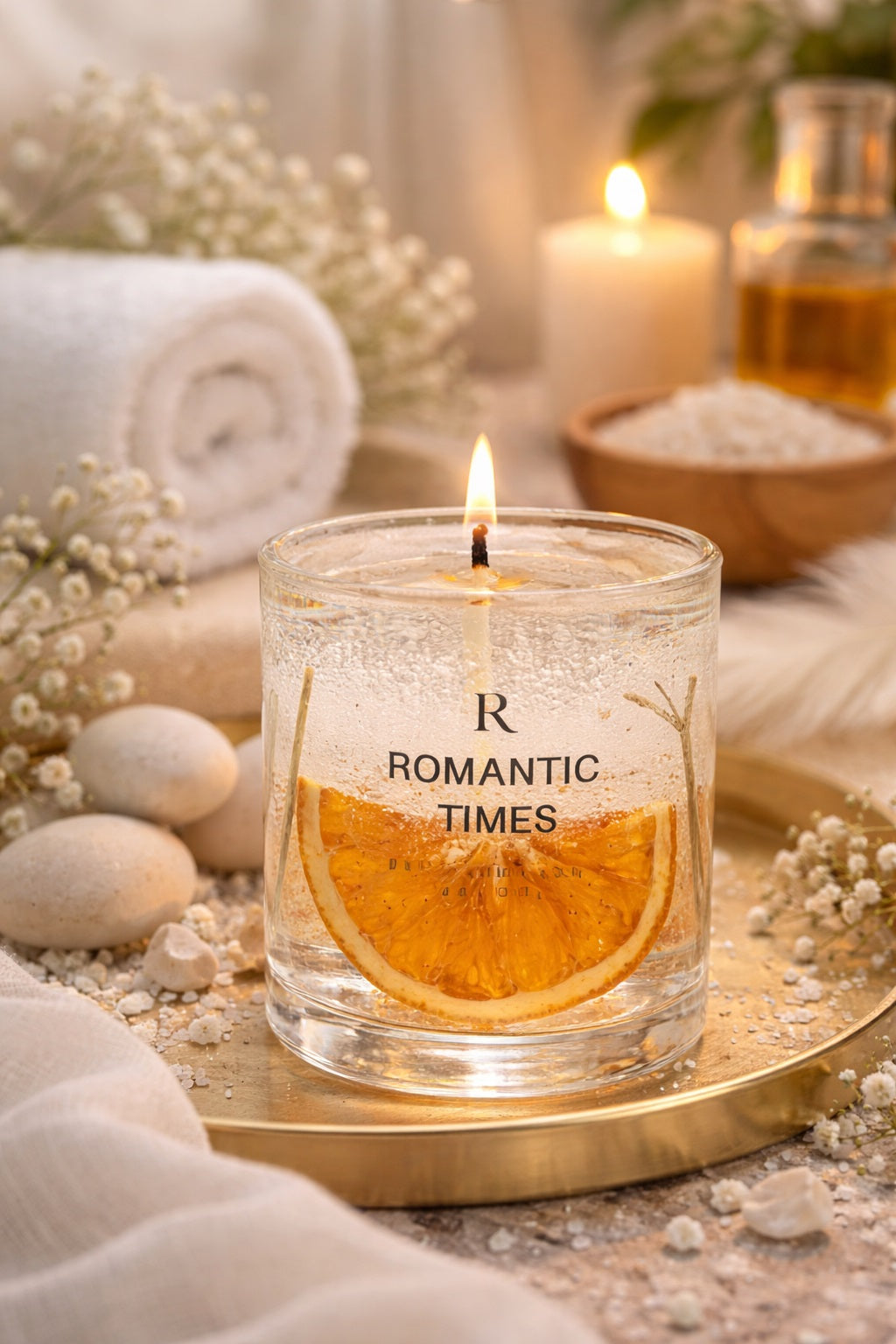 Doftljus Romantic Times Gelévax