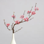 Real Touch Artificial Cherry Blossoms Branches Plastic Elegant Simulation Sakura Branches Realistic Handmade Fake Flower