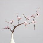 Real Touch Artificial Cherry Blossoms Branches Plastic Elegant Simulation Sakura Branches Realistic Handmade Fake Flower