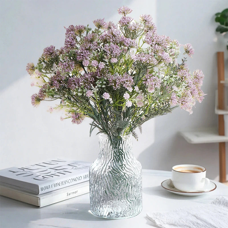30cm Artificial Silk Flower Simulation Gypsophila Home Vase table Wedding Bridal Bouquet Garden Courtyard Decoration DIY Gifts