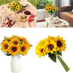 Konstbukett Helianthus 29cm