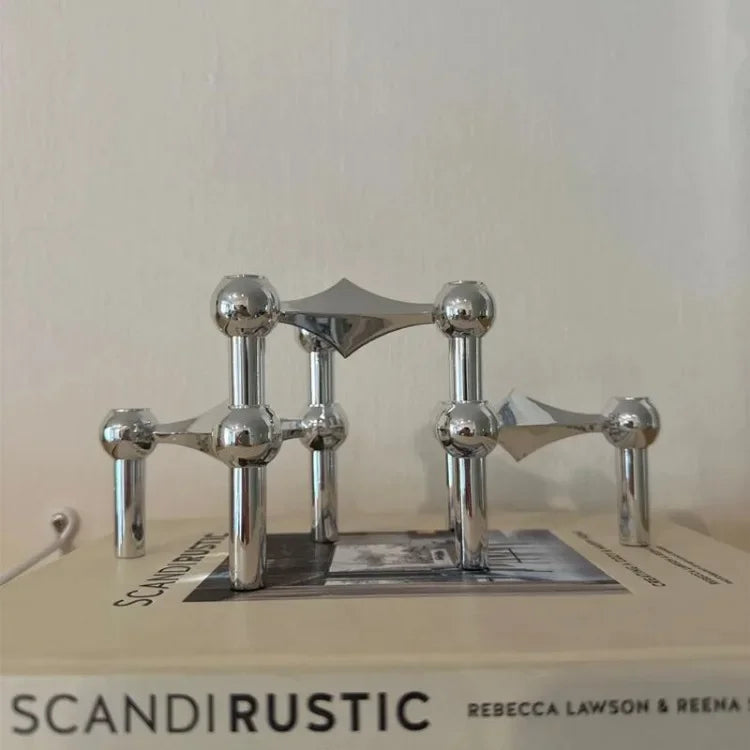 Ljusstake Molea Lux Rostfritt Stål