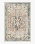 Traditional Persian washable rug vintage Turkish geometric pattern living room bedroom carpet bathroom hallway washable rug