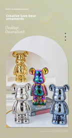 Skulptur Ursus Block Keramik