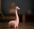 Skulptur Fauna Glaserad Keramik