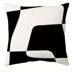 Kuddfodral Linea Nero 40x40
