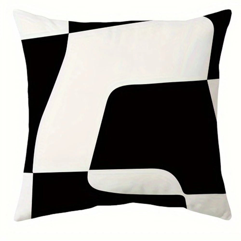Kuddfodral Linea Nero 40x40