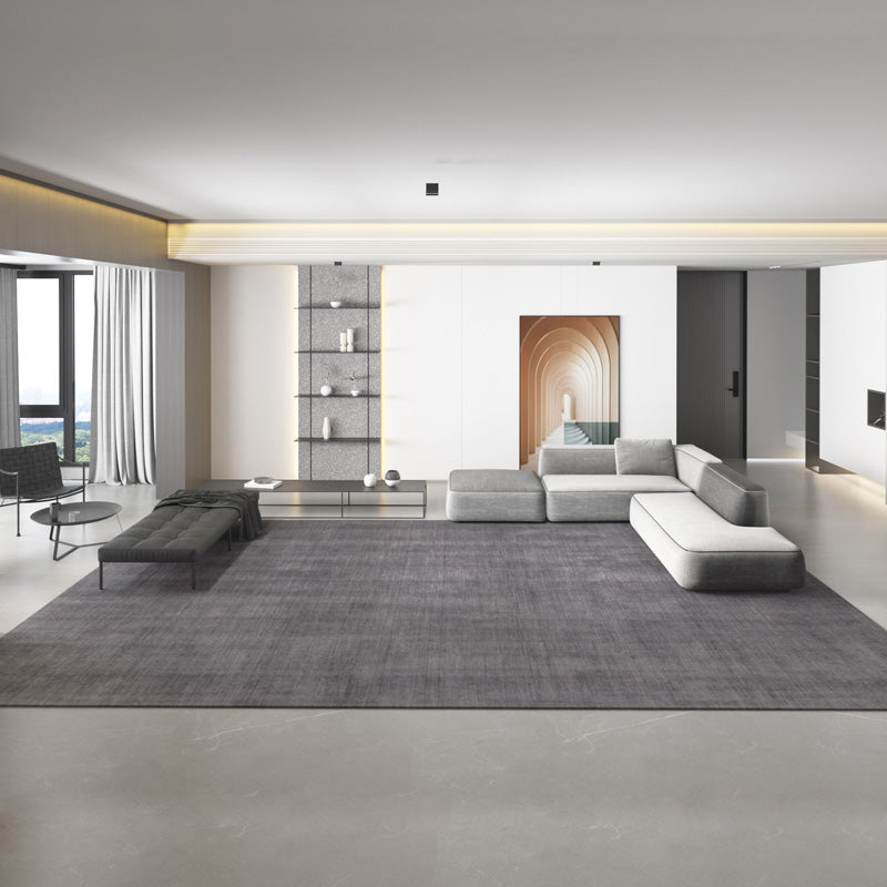 Solid Color Simple Carpets for Living Room Decoration Rugs for Bedroom Decor Carpet Non-slip Area Rug Home Short Pile Floor Mat