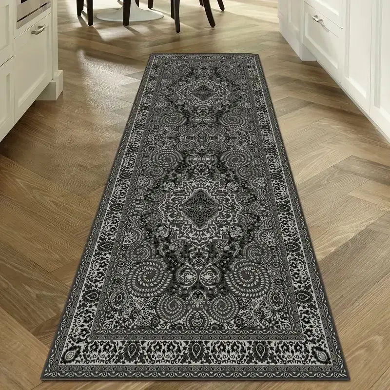 VIKAMA Washable Hallway Runner Rug for Home Decor Vintage