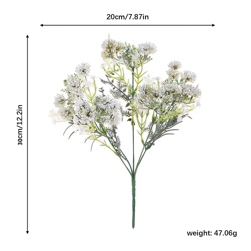 30cm Artificial Silk Flower Simulation Gypsophila Home Vase table Wedding Bridal Bouquet Garden Courtyard Decoration DIY Gifts