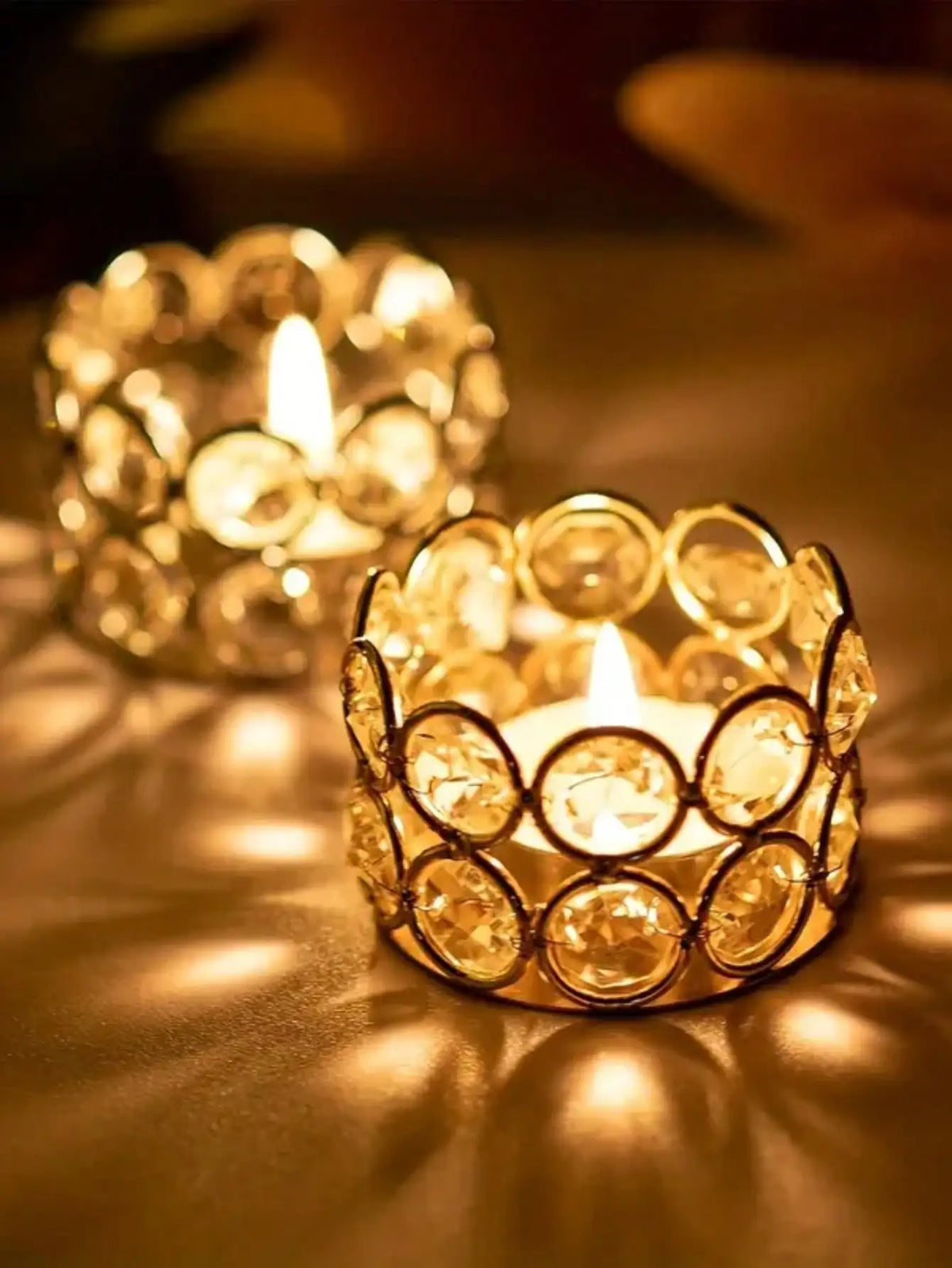 Ljushållare Lucentia Metall/Glas