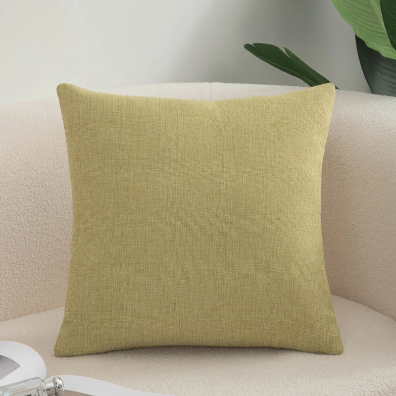 Cushion sofa cushion color cushion living room modern simple cushion cover (Without Core)