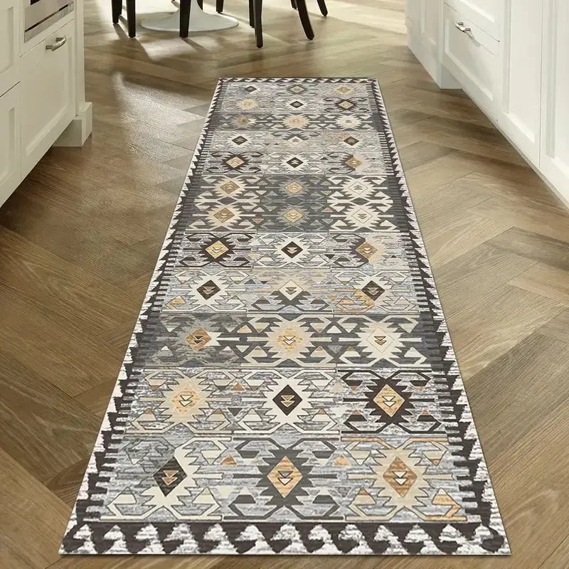 VIKAMA Washable Hallway Runner Rug for Home Decor Vintage