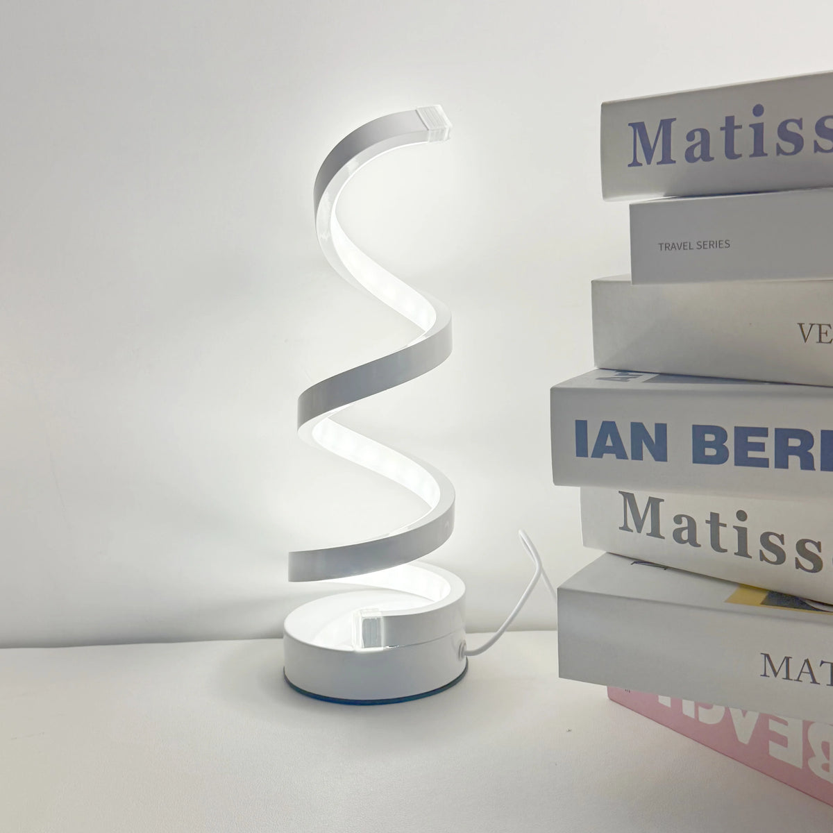 Bordslampa Spiralis LED USB