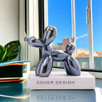 Skulptur Canis Pop Glaserad Keramik