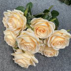 Konstbukett Rosa Nova 9 Blommor