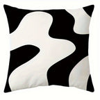 Kuddfodral Linea Nero 40x40