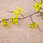 Real Touch Artificial Cherry Blossoms Branches Plastic Elegant Simulation Sakura Branches Realistic Handmade Fake Flower