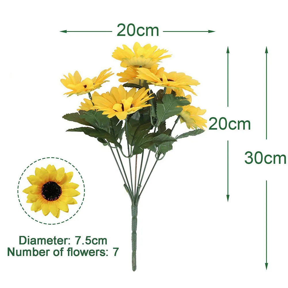 Konstbukett Helianthus 29cm