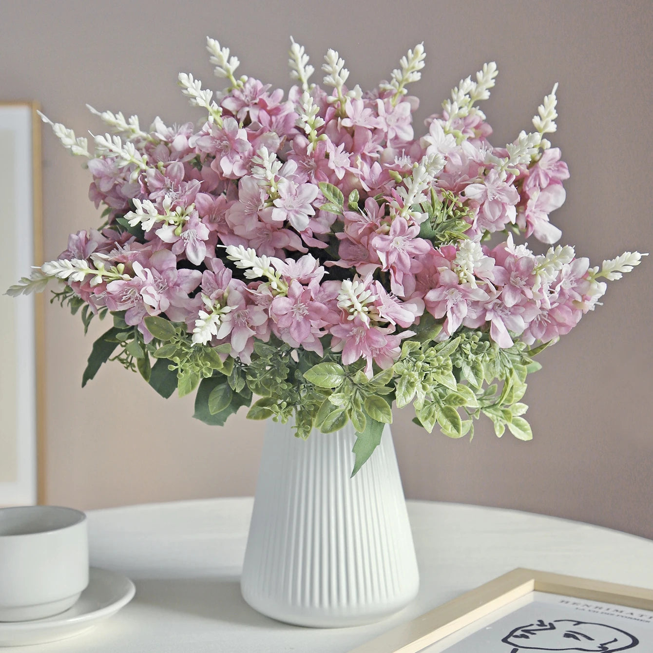 Silk Artificial Flowers High Quality Wedding Home Room Valentine's Decora Table Centre Wreath Bridal Bouquet Photography Props