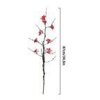 Real Touch Artificial Cherry Blossoms Branches Plastic Elegant Simulation Sakura Branches Realistic Handmade Fake Flower