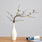 Real Touch Artificial Cherry Blossoms Branches Plastic Elegant Simulation Sakura Branches Realistic Handmade Fake Flower