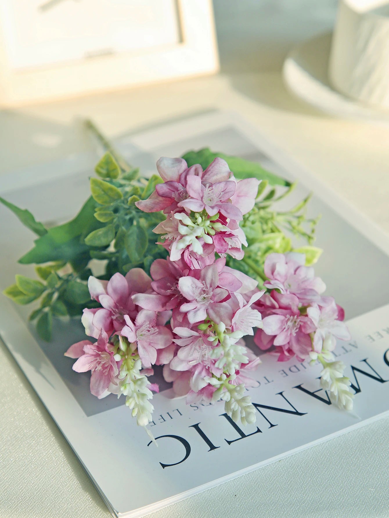 Silk Artificial Flowers High Quality Wedding Home Room Valentine's Decora Table Centre Wreath Bridal Bouquet Photography Props