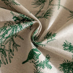 Flower Printed Table Cover with Tassels Cotton Linen Table Cloth Naturally Breathable and Comfortable nappe de table Luxury 식탁보