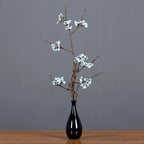 Real Touch Artificial Cherry Blossoms Branches Plastic Elegant Simulation Sakura Branches Realistic Handmade Fake Flower