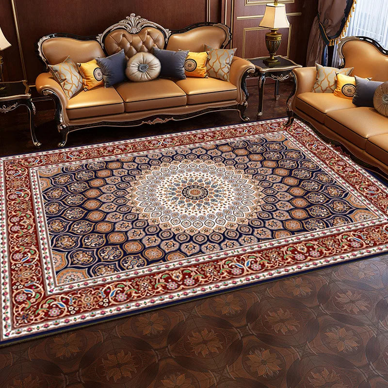 VIKAMA Crystal Pile Bohemian Ethnic Style Living Room Bedroom Sofa Coffee Table Home Fashion Non-slip Carpet