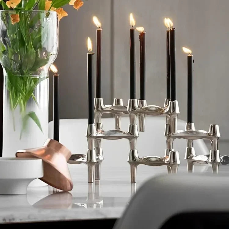 Ljusstake Molea Lux Rostfritt Stål